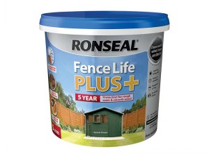 ONE COAT FENCE LIFE PLUS FOREST GREEN 5ltr
